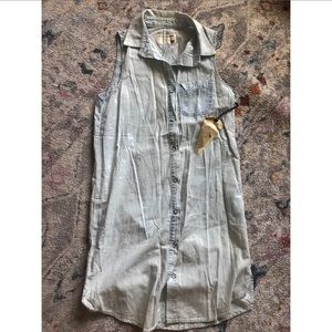 Rag & Bone jean shirt dress